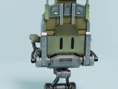 Sci-Fi Chair  3D model
