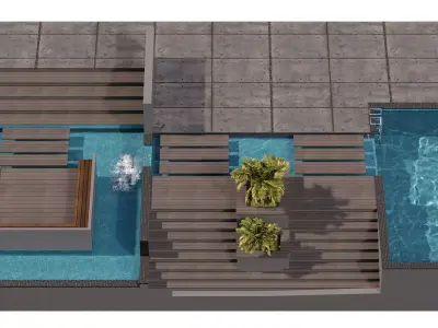 SWIMMING POOL NO32 A 3D model
