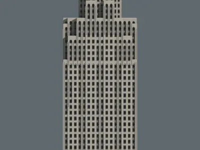 Penobscot Building 3D print model