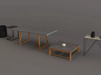 Exterior Furniture 3D model