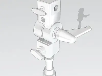Universal adapter 3D model