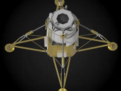 Blue Origin Descent Element 3D model