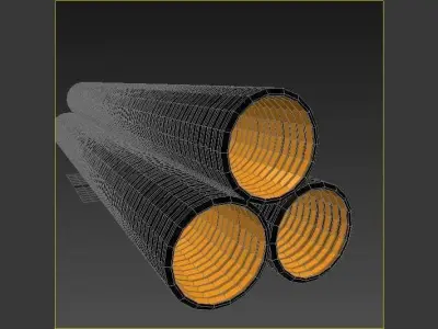 Drainage Tube 3D model