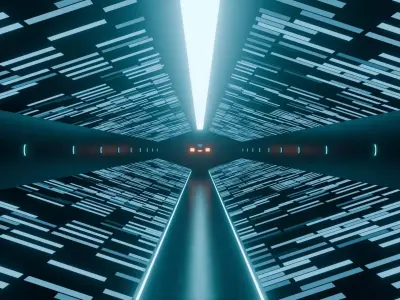Sci-Fi Tunnel Animation 3D model