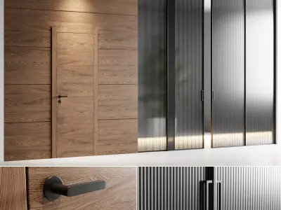 Garofoli Doors Set 2 3D model