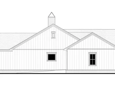 Primary Residential Proposal 2D Layouts and 3D Perspectives 3D model