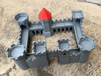 amazing castle 3D print model purchase
