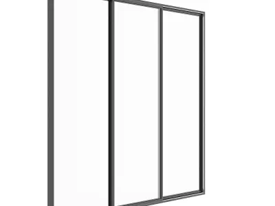 Metal Window 03 3D model