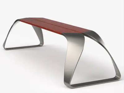 Bench 3D model