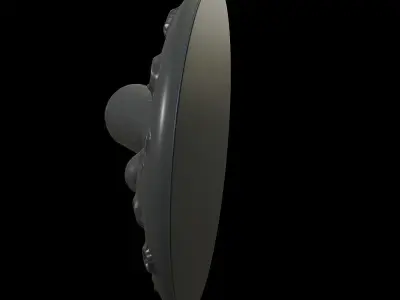 a trip to the moon pin 3D print model