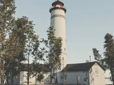Light house 3D model
