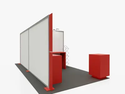 Exhibition stand 3 3D model