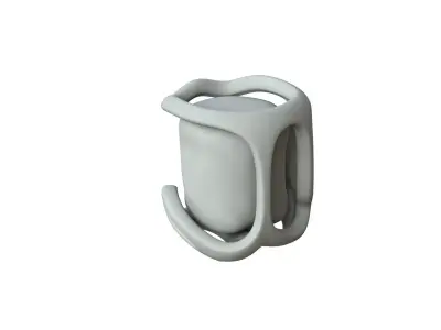 SciFi Shape Object Low Poly 44 Low-poly 3D model