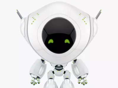 Pirate bot VI 3D model