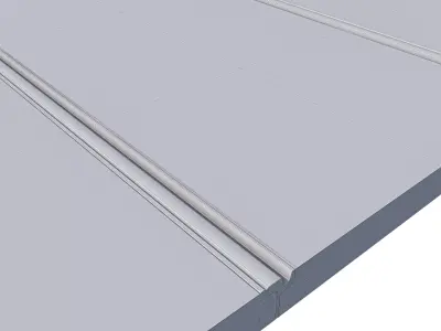 TRAM TRACKS type second 3D model