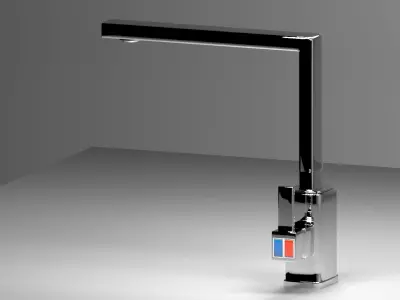 Waterworks Henry Faucet 3D model