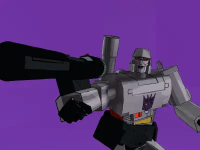 Megatron G1 3D model
