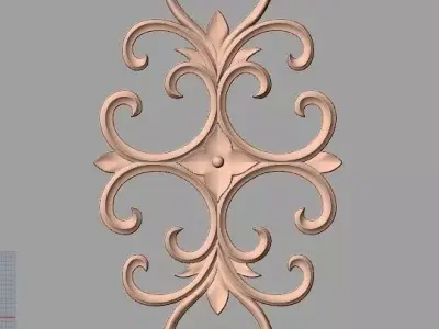3D carved model furniture 3D design used for artcam aspire E797 3D model