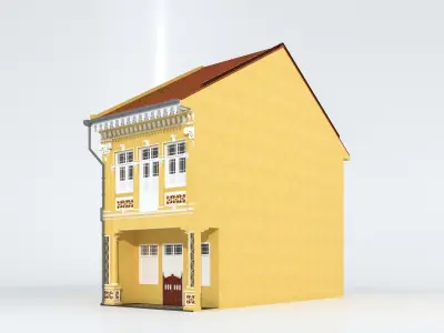 KOON SENG SHOPHOUSE - TYPE 1 3D model