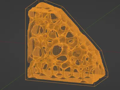 Lattice Generator for Blender Geometry nodes and 3D Printing 3D print model