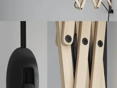 Domus Edward Wandleuchte 3D model