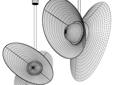 Pendant lamp Evolution 3D model
