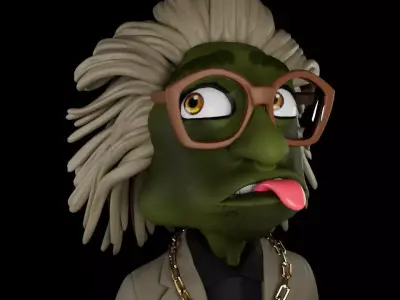  Crazy Scientist 3D model