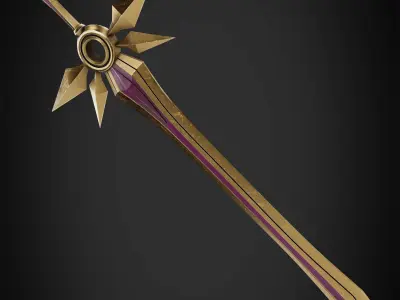 League of Legends Leona Zenith Blade for Cosplay 3D print model