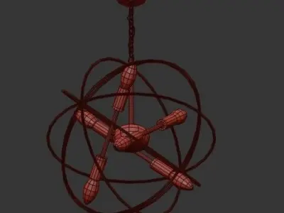 Metal Circles 3D model