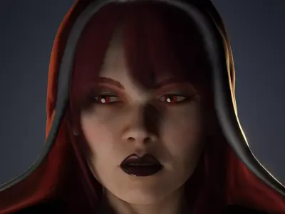 Pack of 4 Realistic Female Characters  1 Free Character Included Low-poly 3D model