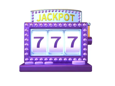 Cartoon Slot Machine v1 006 Low-poly 3D model