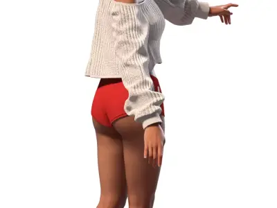 Nathalie Emmanuel Style and Essence 3D print model