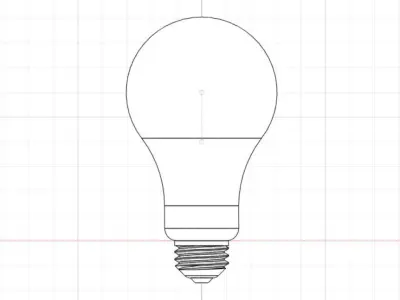 Light Bulb Free 3D model