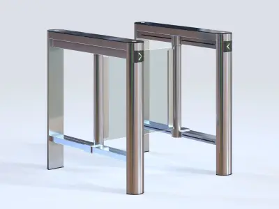 Swing Turnstile Easy Gate SG1000 3D model