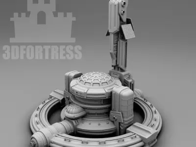 Mars electrical laboratory 3D print model