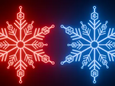 Akaza Compass Needle 3D model