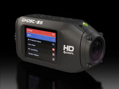 Drift Ghost-S action camera Low-poly 3D model