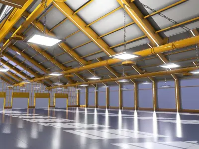 Warehouse 2020 04 3D model