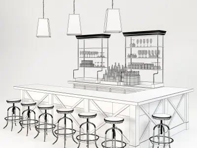 Loft Bar Collection 5 3D model