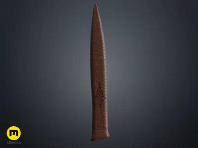 Stilgar Crysknife Sheath 3D print model