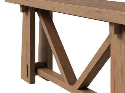 BR Home Console Ashland 3D model