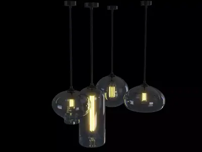 lights pendant 3D model