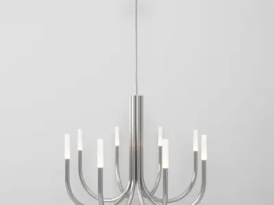 Rousseau Medium Chandelier by Kelly Wearstler 3D model