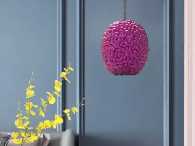 Lamp shade 3D print model 8