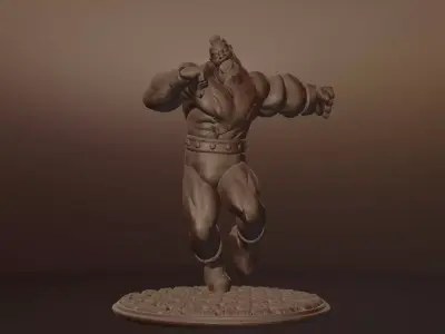 ZANGIEF - STREET FIGHTER 3D print model