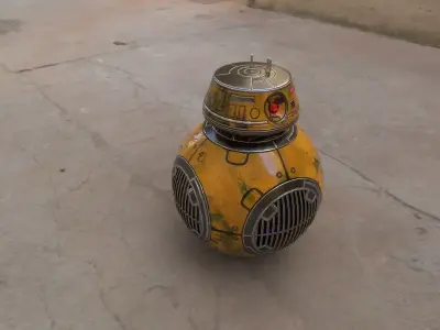 Star Wars Droid Low-poly 3D model