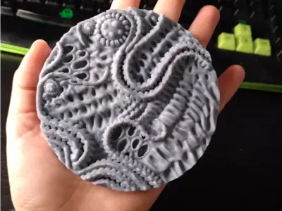 Daemon Scourge Bases - Pack 3D print model