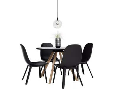 Dining Furnitures Set 48 3D model