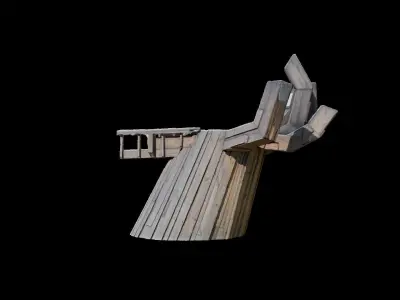 Statue of Hand 3D model
