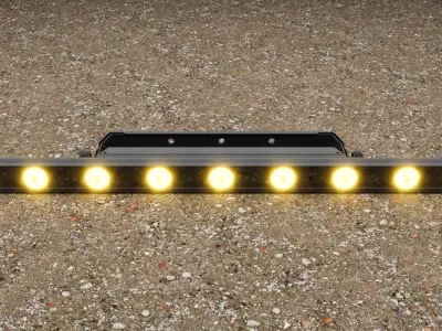 Concert Stage Line Light Detailed 3D model